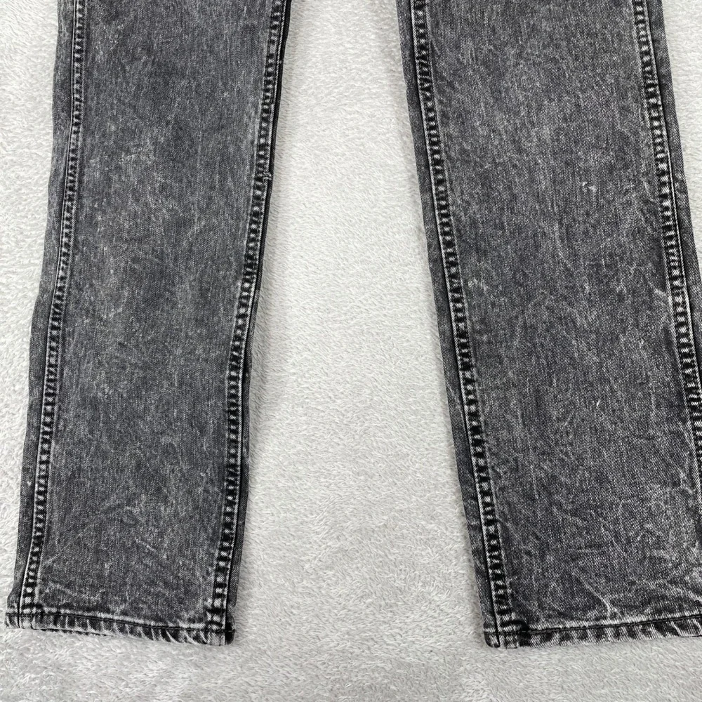 Levi 511 Slim Fit‎ Jeans Mens 31x29 Black Acid Wash Stretch Denim Grunge Skater